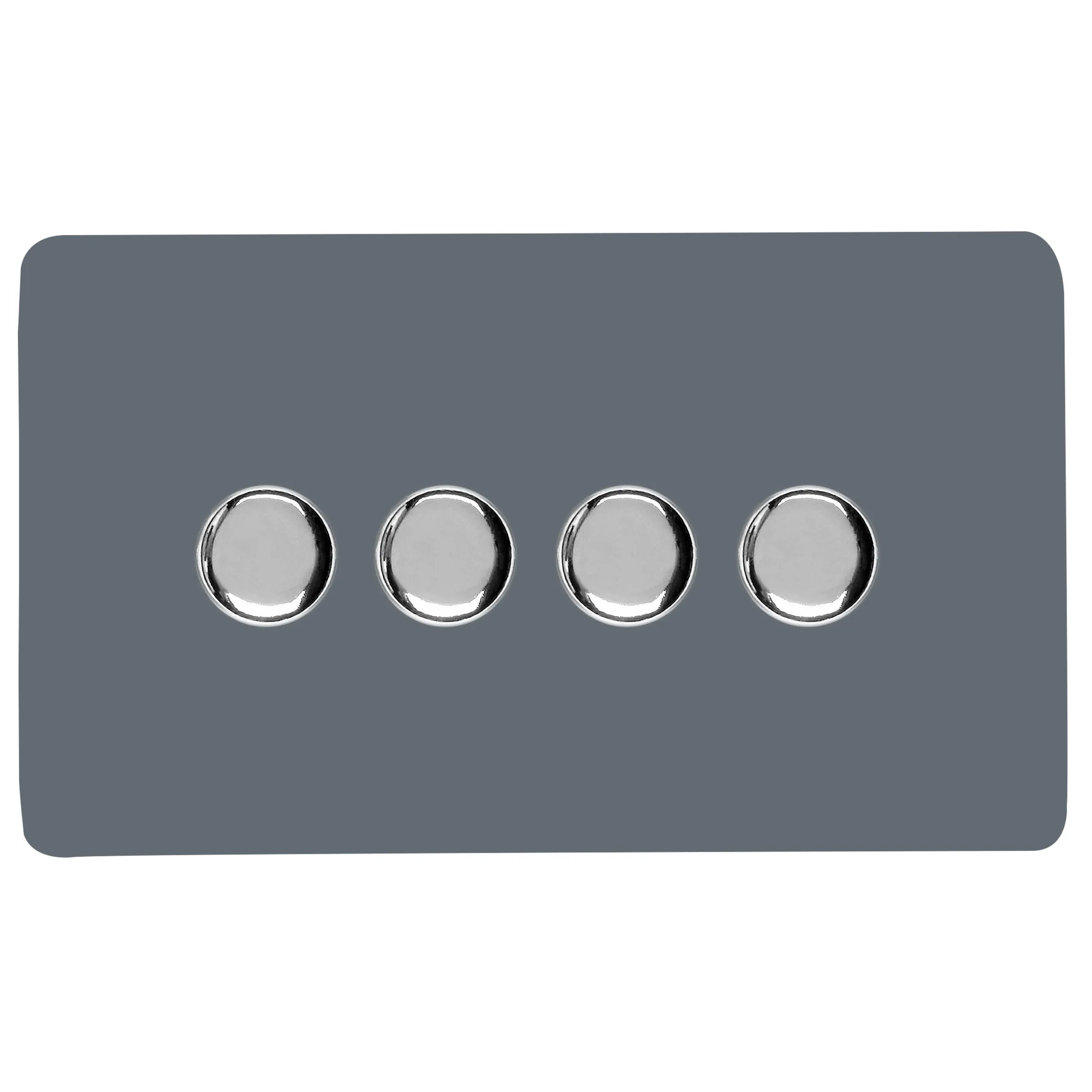 ART-4LDMWG  4 Gang 2 Way LED Dimmer Switch Warm Grey